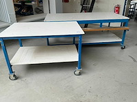 Aestic mobiele werktafel (2x) - afbeelding 1 van  5