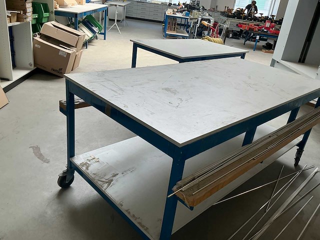 Aestic mobiele werktafel (2x) - afbeelding 3 van  5