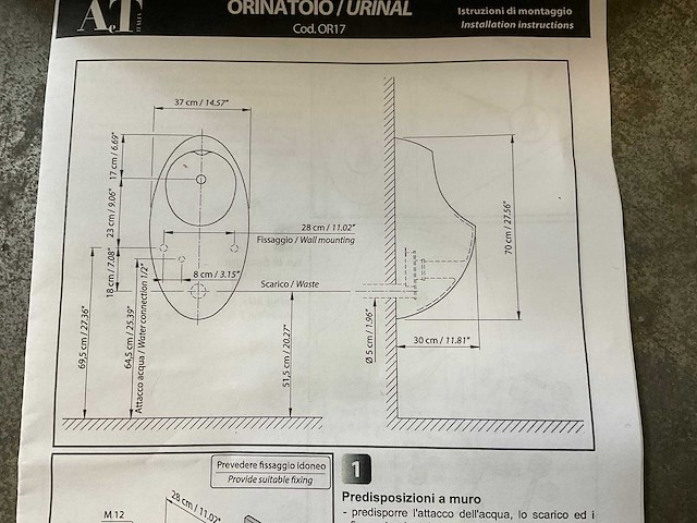 Aet or17100 urinoir - afbeelding 6 van  6