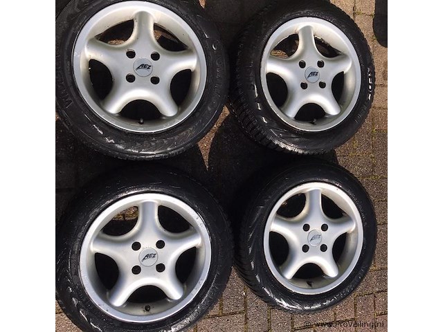 Aez aluminium winter velgenset - 4x108 ford - afbeelding 5 van  5