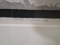 Afbeelding in lijst, a. m. iperen, bloemen voor het raam 5/10, 1974 - afbeelding 5 van  9