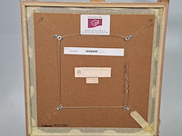 Afbeelding in lijst, a. m. iperen, bloemen voor het raam 5/10, 1974 - afbeelding 8 van  9