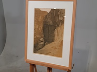 Afbeelding in lijst, a.a.m.m. van lieshout, cueva de canalobre 4/20, 1970 - afbeelding 3 van  9