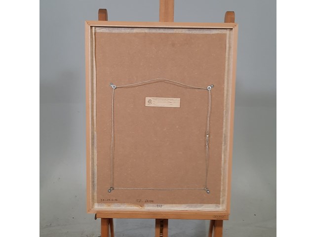 Afbeelding in lijst, a.a.m.m. van lieshout, cueva de canalobre 4/20, 1970 - afbeelding 8 van  9