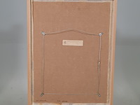 Afbeelding in lijst, a.a.m.m. van lieshout, cueva de canalobre 4/20, 1970 - afbeelding 8 van  9