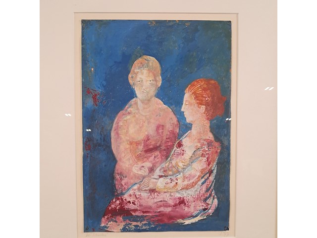 Afbeelding in lijst, a.g. horn, de tantes - afbeelding 3 van  8