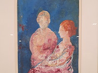 Afbeelding in lijst, a.g. horn, de tantes - afbeelding 3 van  8