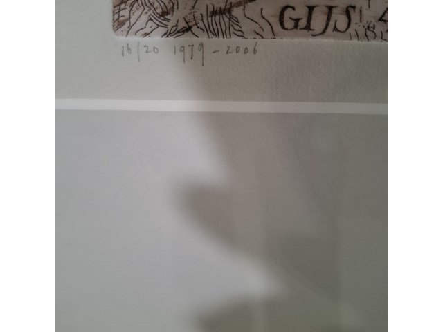 Afbeelding in lijst, arja van den berg, gijs 16/20 - afbeelding 7 van  8