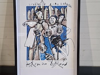Afbeelding in lijst / art print, herman brood - afbeelding 1 van  3