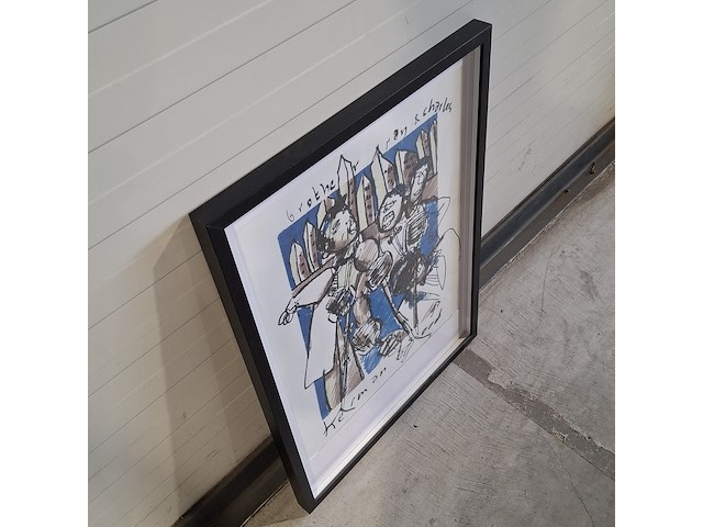 Afbeelding in lijst / art print, herman brood - afbeelding 3 van  3