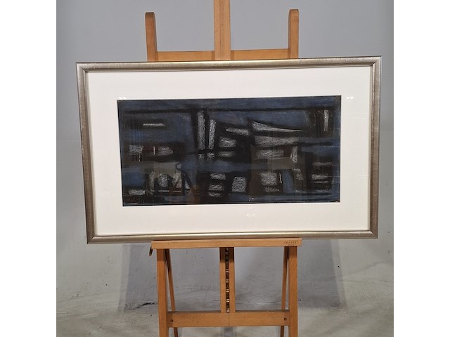 Afbeelding in lijst, a.t. van ravenswaaij, voorbij nergens - afbeelding 1 van  7