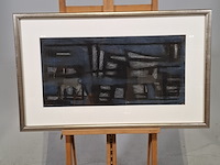 Afbeelding in lijst, a.t. van ravenswaaij, voorbij nergens