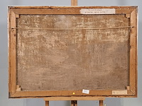 Afbeelding in lijst, a.w. salhorst, vrouw aan zee - afbeelding 11 van  14