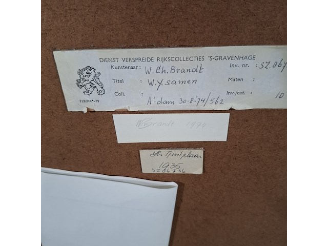 Afbeelding in lijst, brandt, w. y. samen - afbeelding 7 van  7
