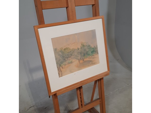 Afbeelding in lijst, c. weber, pienza, 1963 - afbeelding 3 van  10