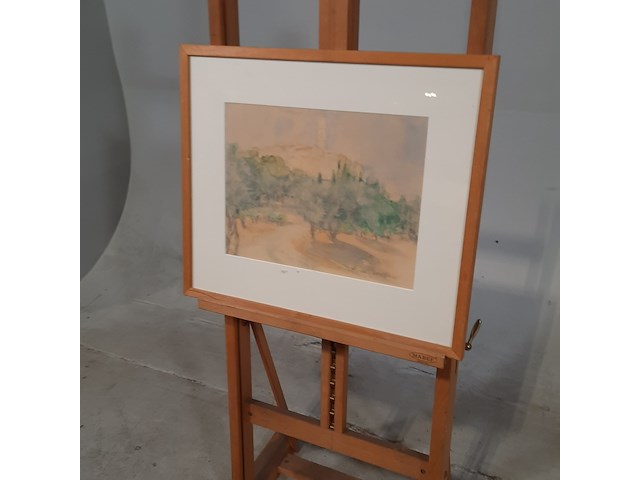 Afbeelding in lijst, c. weber, pienza, 1963 - afbeelding 4 van  10