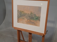 Afbeelding in lijst, c. weber, pienza, 1963 - afbeelding 4 van  10