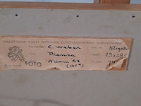 Afbeelding in lijst, c. weber, pienza, 1963 - afbeelding 10 van  10