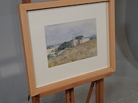 Afbeelding in lijst, c. weber, san francesco bij otrante - afbeelding 2 van  8