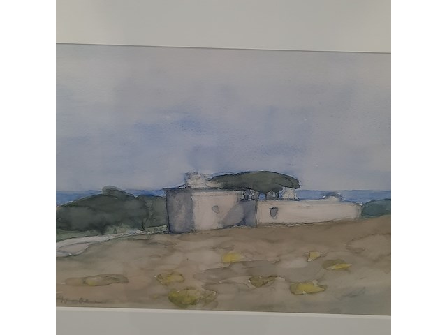 Afbeelding in lijst, c. weber, san francesco bij otrante - afbeelding 4 van  8