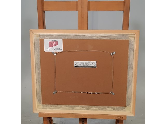 Afbeelding in lijst, c. weber, san francesco bij otrante - afbeelding 7 van  8