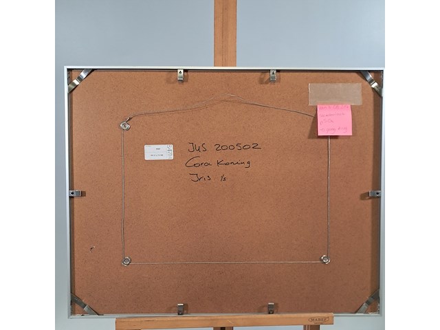 Afbeelding in lijst, cora koning, iris 1/5, 2004 - afbeelding 6 van  7