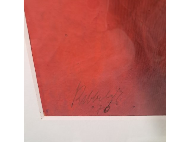 Afbeelding in lijst, d. ribbeling, zonder titel no. 2 - afbeelding 4 van  7