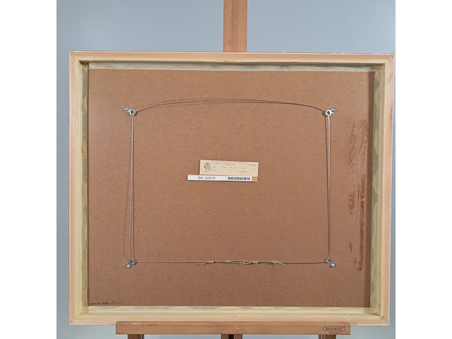 Afbeelding in lijst, d. ribbeling, zonder titel no. 2 - afbeelding 6 van  7