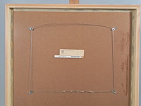 Afbeelding in lijst, d. ribbeling, zonder titel no. 2 - afbeelding 6 van  7