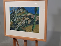 Afbeelding in lijst, eric bauknecht, landschap i, 1963 - afbeelding 3 van  8