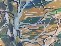 Afbeelding in lijst, eric bauknecht, landschap i, 1963 - afbeelding 4 van  8