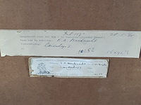 Afbeelding in lijst, eric bauknecht, landschap i, 1963 - afbeelding 8 van  8