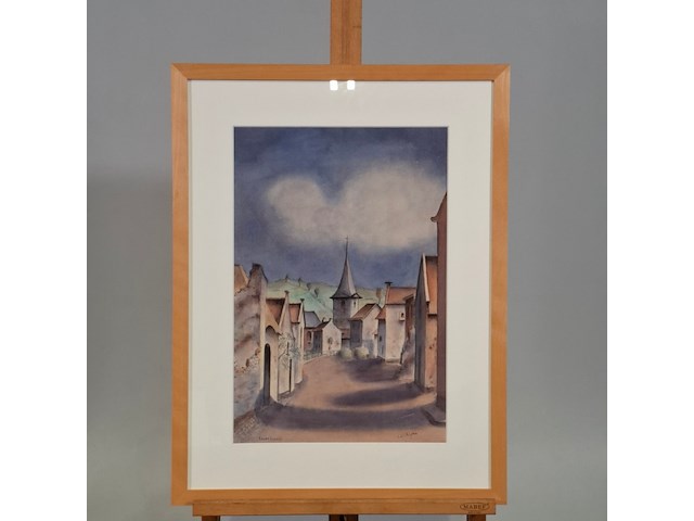 Afbeelding in lijst, f.g. rigther, kanne belgië - afbeelding 1 van  6