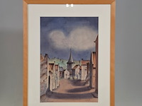Afbeelding in lijst, f.g. rigther, kanne belgië