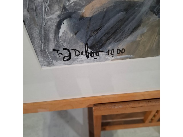 Afbeelding in lijst, f.j. de boo, bedrijfs engel - afbeelding 2 van  6