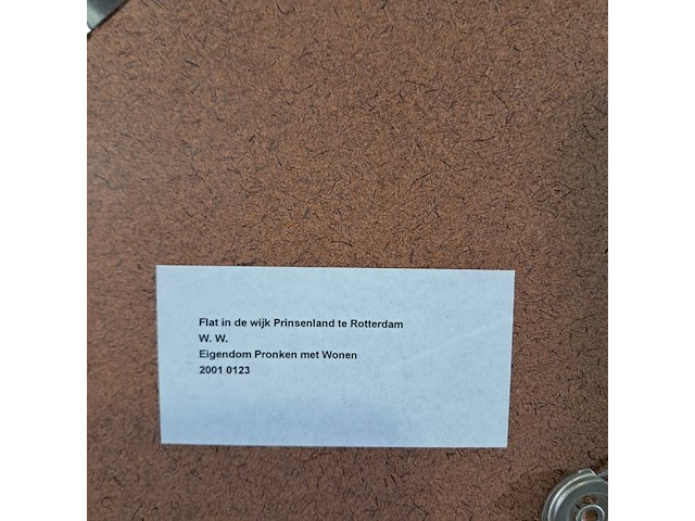 Afbeelding in lijst, flat in de wijk prinsenland te rotterdam - afbeelding 6 van  6