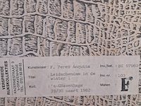 Afbeelding in lijst, f.p. anguita, leidschendam in de winter i, 1982 - afbeelding 2 van  10