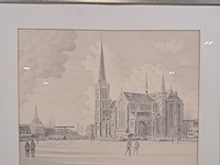 Afbeelding in lijst, f.p. anguita, leidschendam in de winter i, 1982 - afbeelding 3 van  10