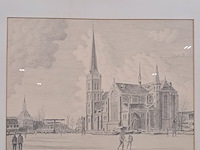 Afbeelding in lijst, f.p. anguita, leidschendam in de winter i, 1982 - afbeelding 4 van  10