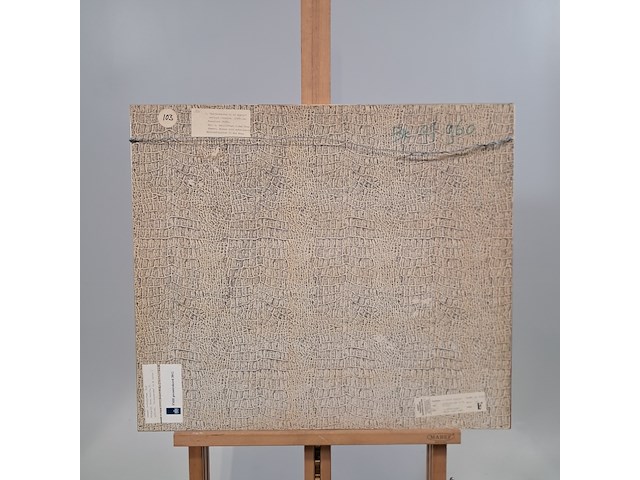 Afbeelding in lijst, f.p. anguita, leidschendam in de winter i, 1982 - afbeelding 8 van  10