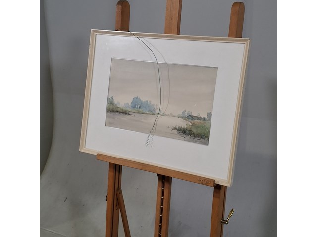 Afbeelding in lijst, g. hendriksen, kromme slijdrecht - afbeelding 2 van  14