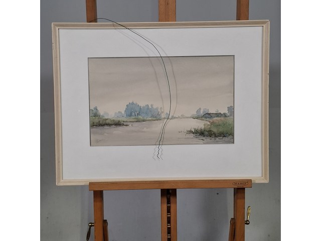 Afbeelding in lijst, g. hendriksen, kromme slijdrecht - afbeelding 1 van  14