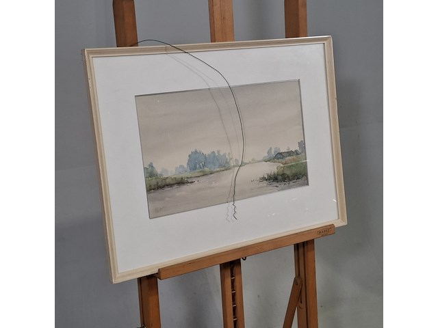 Afbeelding in lijst, g. hendriksen, kromme slijdrecht - afbeelding 14 van  14