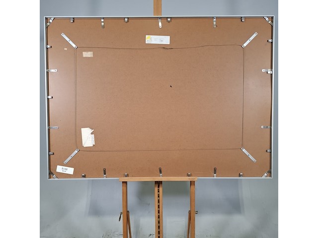 Afbeelding in lijst, gemengde techniek, maya wildevuur, boeket - afbeelding 4 van  5