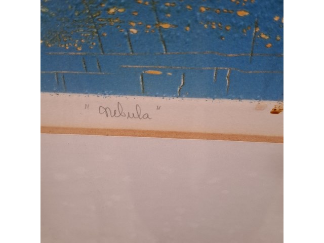 Afbeelding in lijst, gertie mesker, nebula 3/50 - afbeelding 5 van  9