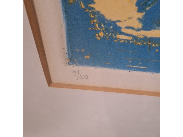 Afbeelding in lijst, gertie mesker, nebula 3/50 - afbeelding 6 van  9