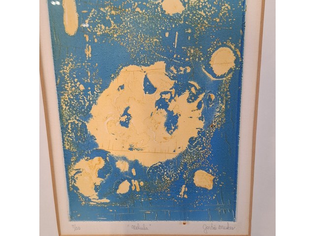 Afbeelding in lijst, gertie mesker, nebula 3/50 - afbeelding 7 van  9