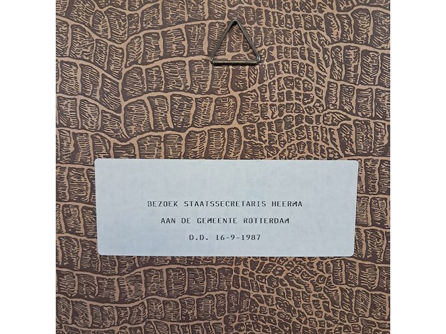 Afbeelding in lijst, h. buivert, rotterdam 64/100 - afbeelding 8 van  8