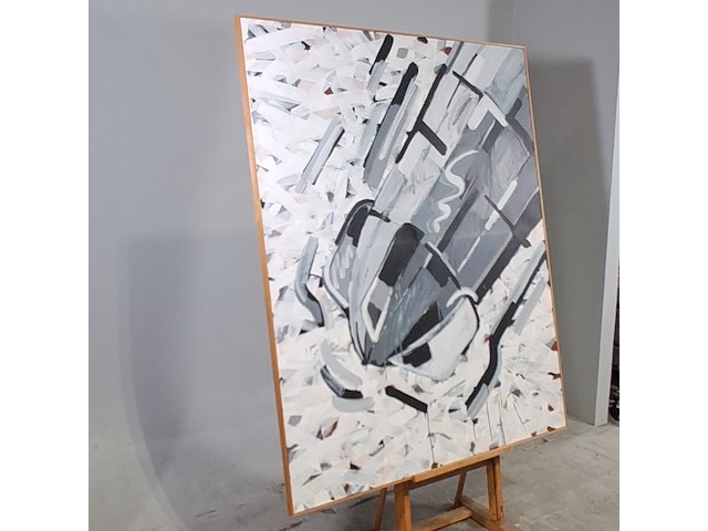 Afbeelding in lijst, hans könings - afbeelding 2 van  7