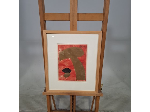 Afbeelding in lijst, herman stammeshaus, paddestoel 4/6, 1975 - afbeelding 1 van  9